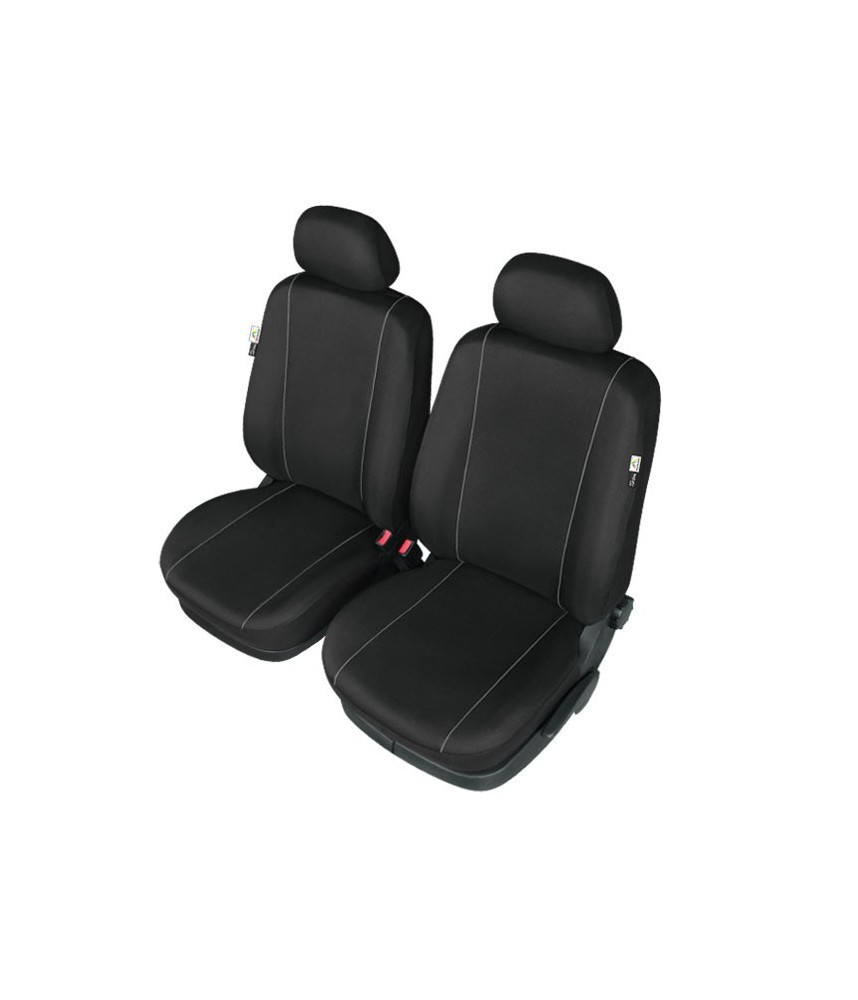 Sitzbezüge kompatibel mit Hyundai i20 2 2015- SCHWARZ