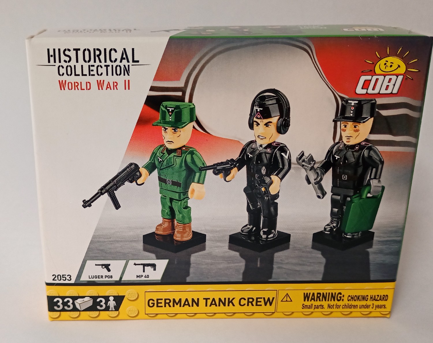 COBI 2053 HC WWII German Tank Crew 3tlg 5902251020538
