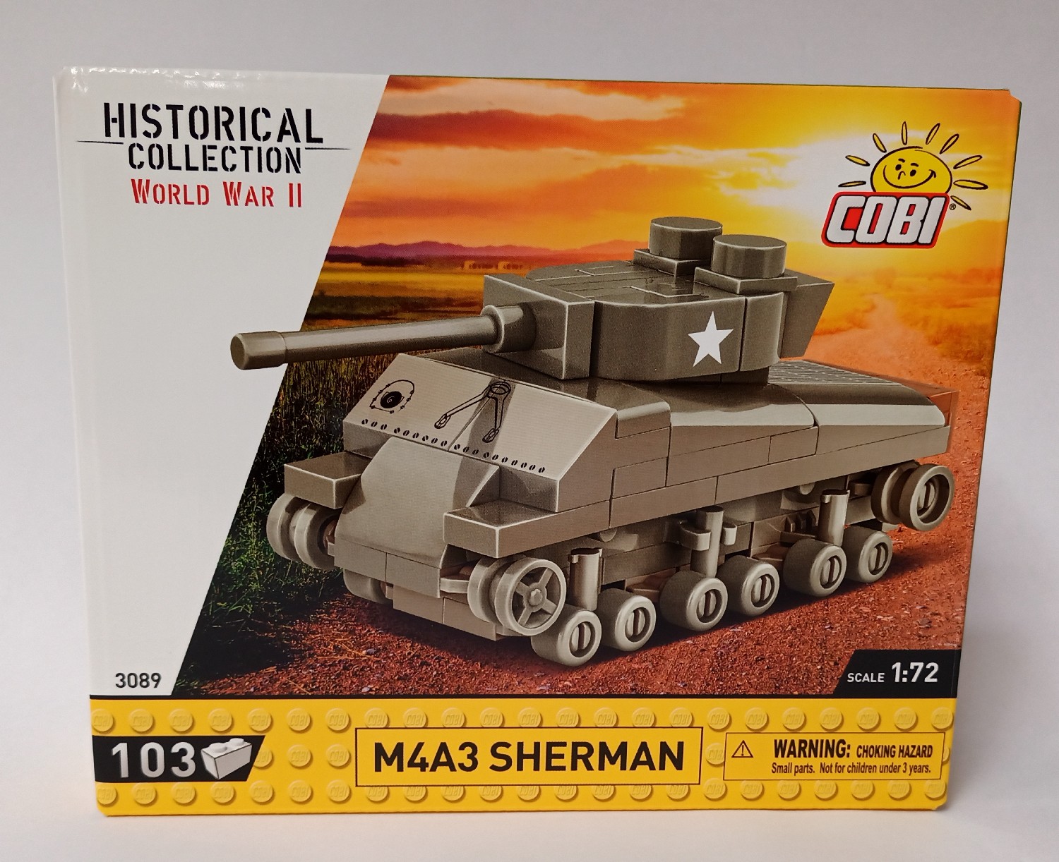 COBI 3089 HC WWII SHERMAN M4A3 103tlg 5902251030896
